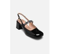 Love Moschino, Sandalo Tacco Donna, Nero, 39 EU