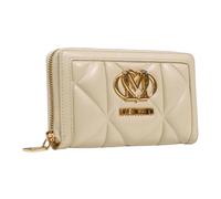 Love Moschino - Matelassé Zip Wallet - - Accessories - Donna - Beige - ONE SIZE