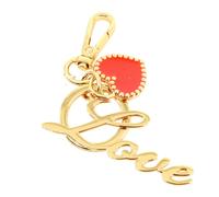 Love Moschino - Metal Keyring - - Accessories - Donna - Giallo - ONE SIZE