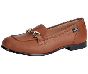Love Moschino Mocassini Donna, Marrone, 36 EU