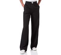 Love Moschino Palazzo Trousers Pantaloni Casual, Black, 46 da Donna