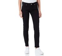 Love Moschino Pantaloni Skinny 5 Tasche Tinti in Capo Casual, Nero, 58 Donna