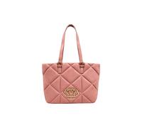 Love Moschino Pink Suede Leather Handbag