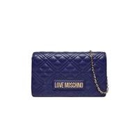 Love Moschino pochette con tracolla - Blu