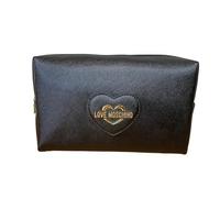 LOVE MOSCHINO pochette porta tutto/cosmetici/beauty/borsa/necessaire JC5306 (Nero)