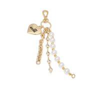 Love Moschino portachiavi con applicazioni gioiello oro
