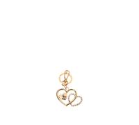 Love Moschino - Portachiavi in Metallo con Logo - - Accessories - Donna - Giallo - ONE SIZE