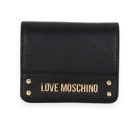 Love Moschino - Portafoglio con Placca Logo - -Accessories -Donna -Nero -ONE SIZE