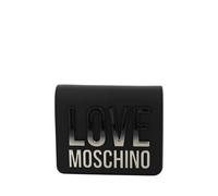 Love Moschino Portafoglio Da Donna Marchio, Modello JC5731PP0MKD0, Realizzato In Pelle Sintetica. Nero