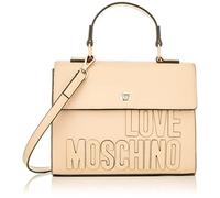 Love Moschino Pre Collezione Autunno Inverno 2021, Borsa a Spalla da Donna, Pre Collezione Autunno Inverno 2021 Donna, Bianco, Taglia unica
