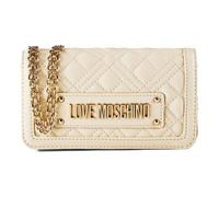 Love Moschino Quilted Borsa a tracolla 18 cm beige