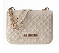 Love Moschino Quilted Borsa a tracolla 25.5 cm bianco