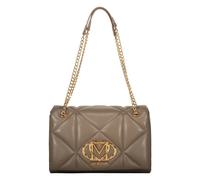 Love Moschino - Quilted Shoulder Bag Embossed - -Bags -Donna -Marrone -ONE SIZE