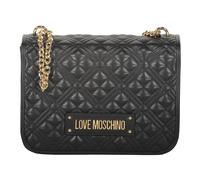 Love Moschino - Quilted Shoulder Bag with Logo - - Bags - Donna - Nero - ONE SIZE