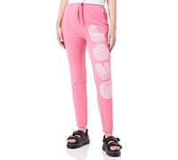Love Moschino Regular Fit Jogger Pantaloni Casual, Fuchsia, 40 da Donna