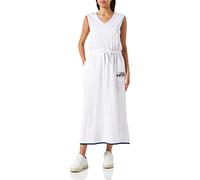 Love Moschino Regular Fit Sleeveless Long Dress, Bianco, 46 Donna