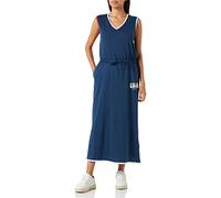 Love Moschino Regular Fit Sleeveless Long Dress, Blu, 44 Donna