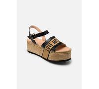 Love Moschino - ROPE SANDAL JA16296I0I Nero - Sandali e scarpe aperte 38 Nero