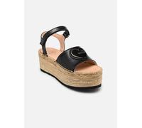Love Moschino - ROPE SANDAL JA16306I0I Nero - Sandali e scarpe aperte 41 Nero