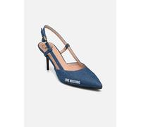 Love Moschino - RUBBER LOGO Blu - Décolleté 41 Blu