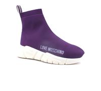 Love Moschino - Running Elastic Sock Sneaker - - Shoes - Donna - Viola - 36 EU