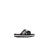 Love Moschino SABOTD.SUNNY40 NASTRO NERO/LOGO BNC