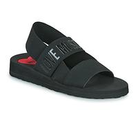 Love Moschino Sandali con zeppa ELASTIC BICOLOR in Nero 37