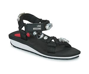 Love Moschino Sandali con zeppa FLOW LOVE in Nero 38