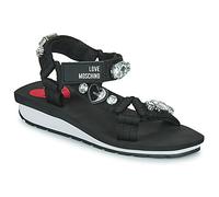 Love Moschino Sandali con zeppa FLOW LOVE in Nero 40