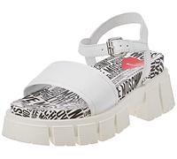 Love Moschino, Sandali Donna, Bianco, 40 EU