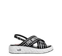 Love Moschino Sandali Donna Black - White 38 EU