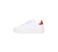 Love Moschino Scarpe Donna, Modello Sneakers Basse Bold40 JA15384G1GIA1, Realizzate in Pelle. Bianco