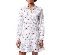 Love Moschino Shirt Dress Vestito, Dandelion F.BCO, 50 Donna