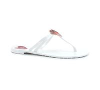 Love Moschino, ,Shoes ,Donna ,Bianco ,37 EU Ciabatte