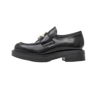 Love Moschino, ,Shoes ,Donna ,Nero ,39 EU Mocassini in Pelle Nera