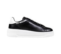 Love Moschino, ,Shoes ,Donna ,Nero ,40 EU Sneakers Moderni con Dettaglio Logo