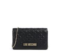 Love Moschino Smart Daily Borsa a tracolla nero, pelle sintetica, donna