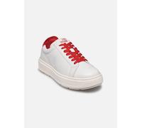 Love Moschino - SNEAKERD.BOLD40 VIT BIAN/NAPPA ROSS Rosso - Sneakers 36 Rosso