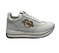 Love Moschino SNEAKERS Donna, Bianco, 41 EU