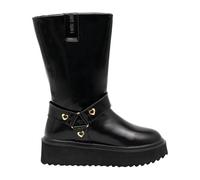 Love Moschino - Stivaletti in Pelle con Plateau - - Shoes - Donna - Nero - 37 EU