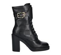 Love Moschino - Stivali con tacco e fibbia a cuore - - Shoes - Donna - Nero - 39 EU