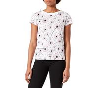 Love Moschino t-Shirt Printed Allover, Dandelion F.BCO, 46 Donna