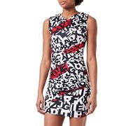 Love Moschino Tight Fitting Dress Vestito, Let.NER-BCO-Ros, 48 Donna
