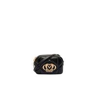 Love Moschino Embossed Borsa a tracolla 21 cm nero