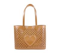 Love Moschino - Traforato Shopping - - Bags - Donna - Marrone - ONE SIZE