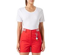 Love Moschino vestibilità Normale Pantaloncini Casual, Colore: Rosso, 46 Donna