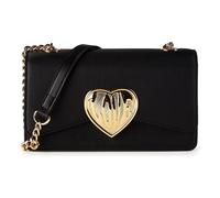 Love Moschino Victory Heart Borsa a tracolla Pelle 21.5 cm nero
