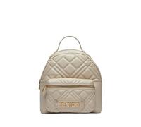 Love Moschino Zaino Da Donna Marchio, Modello Quilted JC4148PP1LLA0, Realizzato In Poliuretano. Avorio