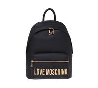 Love Moschino - Zaino in ecopelle martellata - - Bags - Donna - Nero - ONE SIZE