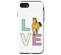 Love My Horse; Amante dei cavalli, AMORE e un cavallo Custodia per iPhone SE (2020) / 7/8